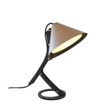 Lampe à poser SILENCE cuir revalorisé