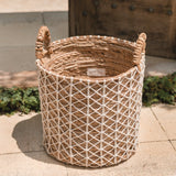 Panier à linge KERSO en fibre de banane, taille S, décoratif et pratique
