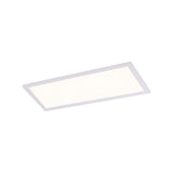 Panneau d'assemblage LED "Nicola", lampe de montage en métal et en plastique avec des LED fermement construites en blanc neutre, panneau pour l'intérieur de 29,5 x59,5 cm