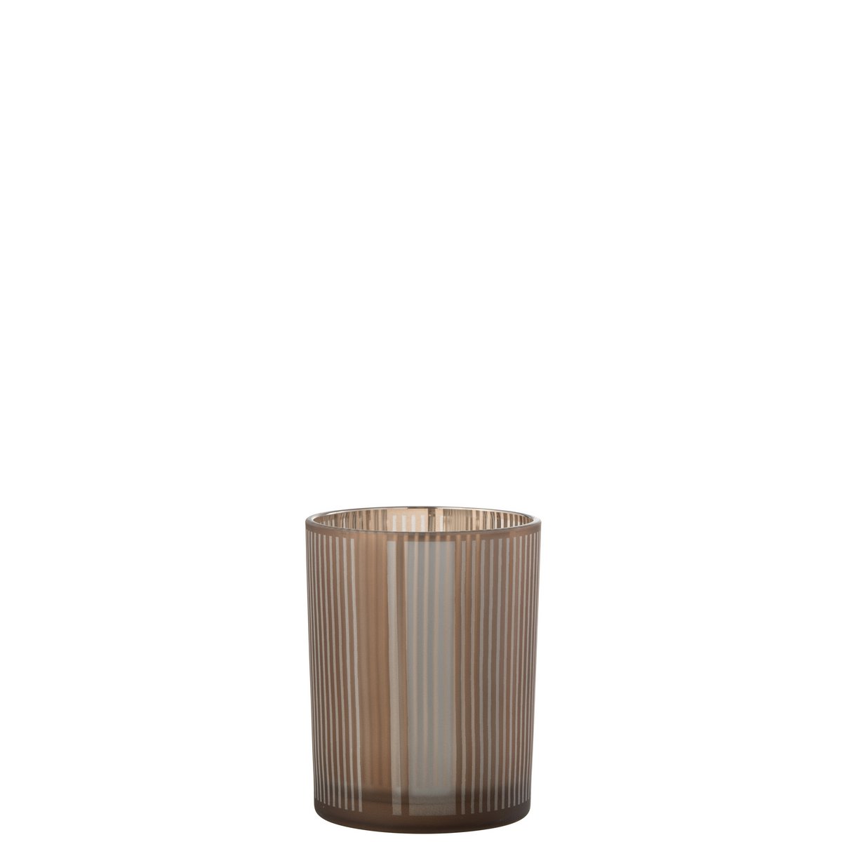 Détail de la lanterne J-Line Stripes, mettant en valeur le design en verre.