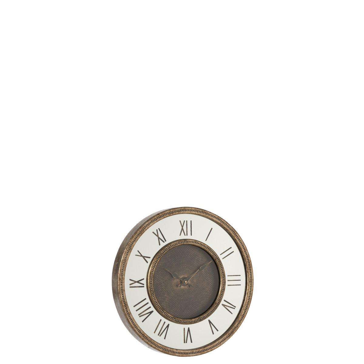 Horloge murale J-Line en situation dans un salon élégant