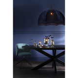 Bougeoir J-Line en verre fumé, design rond élégant