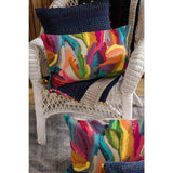 Coussin brodé Betty Multico 45 x 45