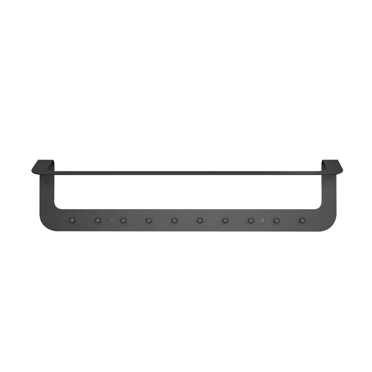 Porte-manteau mural Linea Noir de Gorillz, design moderne et pratique