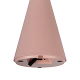 Lampe de table de batterie solaire "Palu" pour l'extérieur et à l'intérieur, en plastique en rose, 20 cm de haut