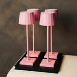 Lampe de table rechargeable rose Flamingo Wouter