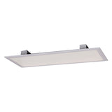Panneau d'assemblage LED "Sorriso", lampe de montage en métal et en plastique en blanc avec des LED fermement construites, 30 x 60 cm pour les intérieurs