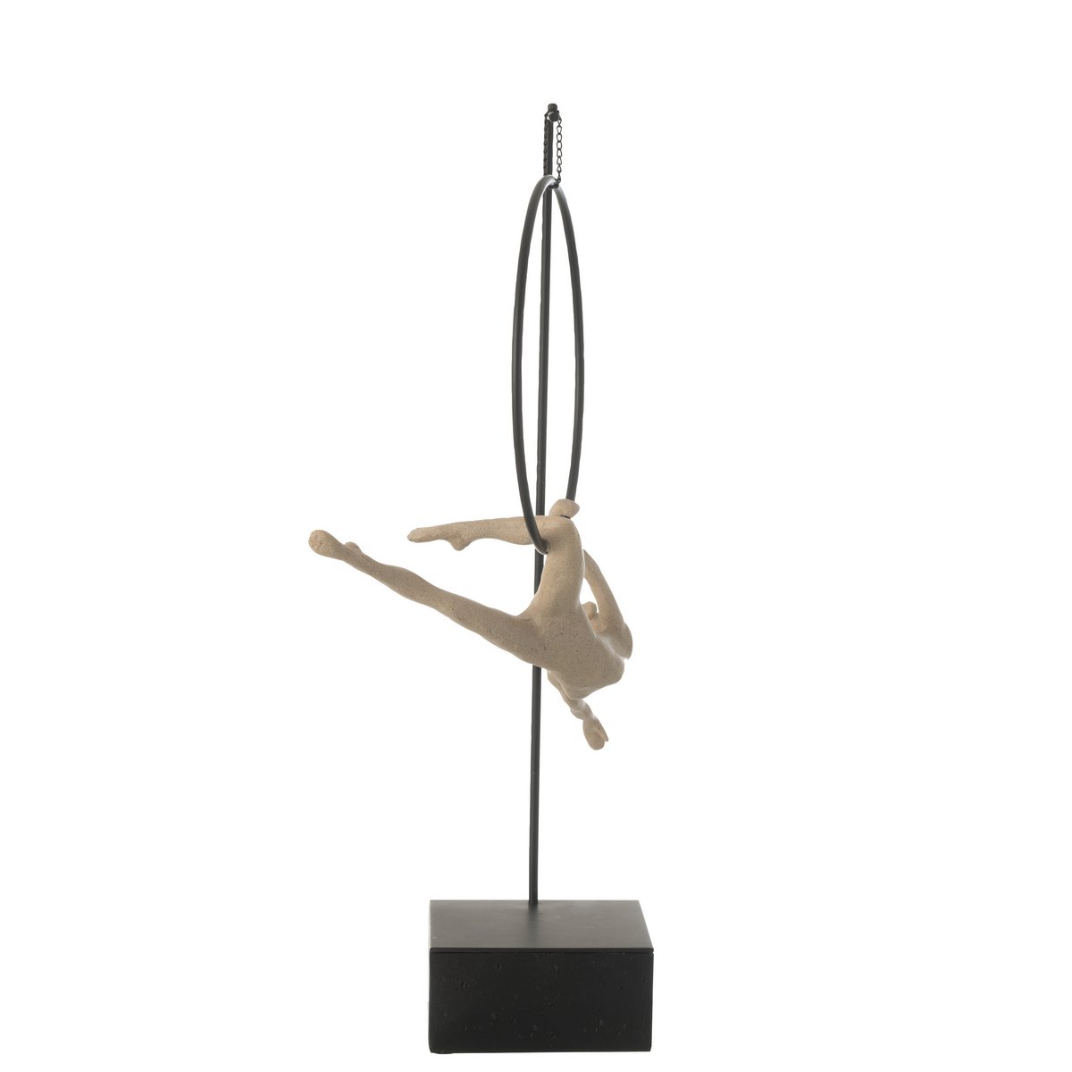 Cerceau de gymnaste Gamma J-Line sur un fond décoratif moderne.