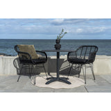 Tapis Menorca en extérieur, ambiance naturelle