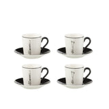 Boîte élégante contenant les tasses J-Line, parfaite pour un cadeau