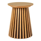 Table d'appoint Osaka en bois naturel avec design scandinave élégant