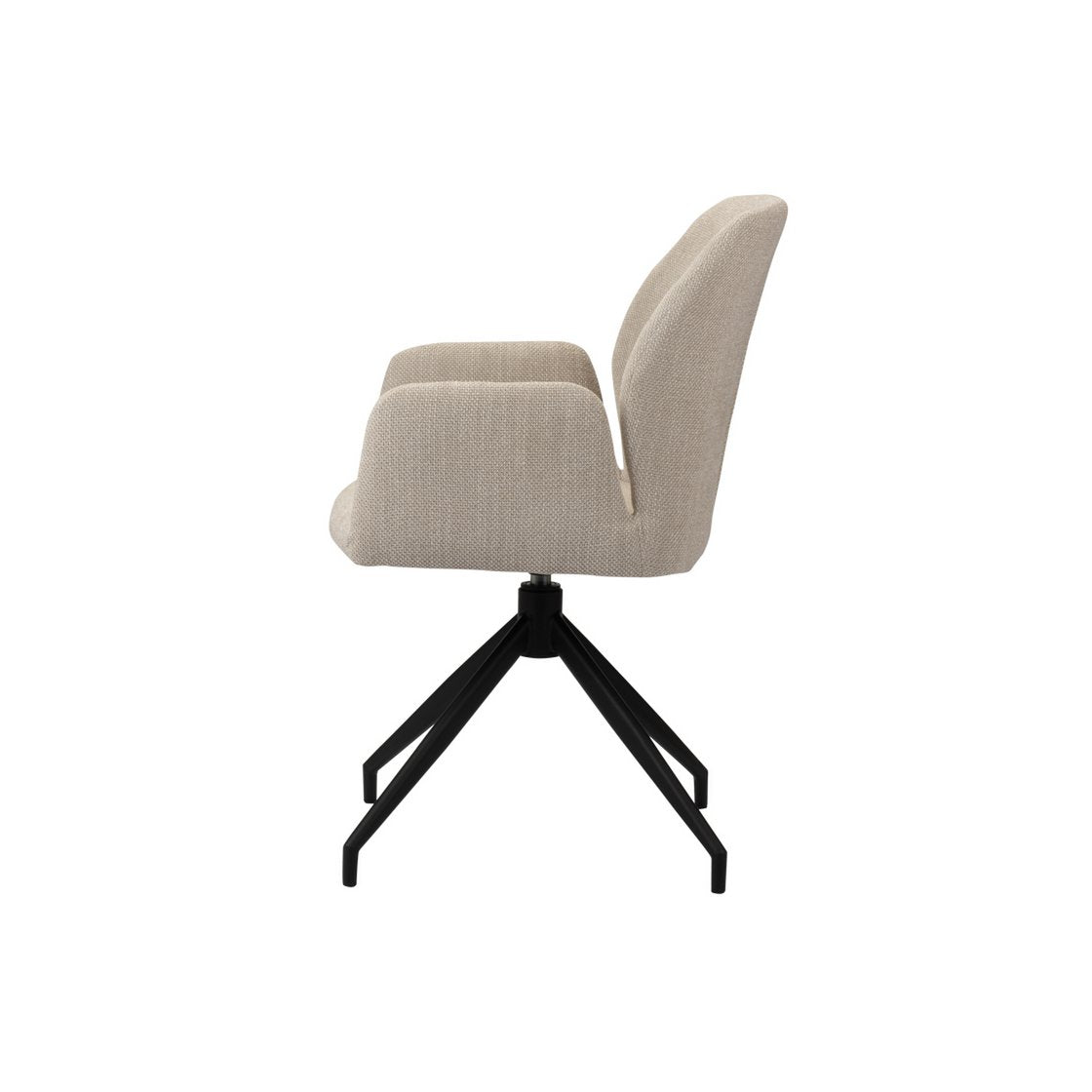 Chaise Tournante Storm Beige - Design élégant et moderne