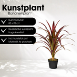 Plante Artificielle Bananier Rouge