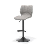 Tabouret de bar à bobby - tissu ukfr soft galets