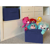 Boîtes de rangement Boîte de pliage pliable 26x26x26 cm 6 -pack Boîte de rangement carré