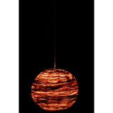 Détail de la lampe J-Line Ball en jute naturel