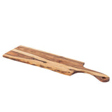 Planche de service plateau en bois plateau décoratif odin 70x20cm planche décorative acacia solide