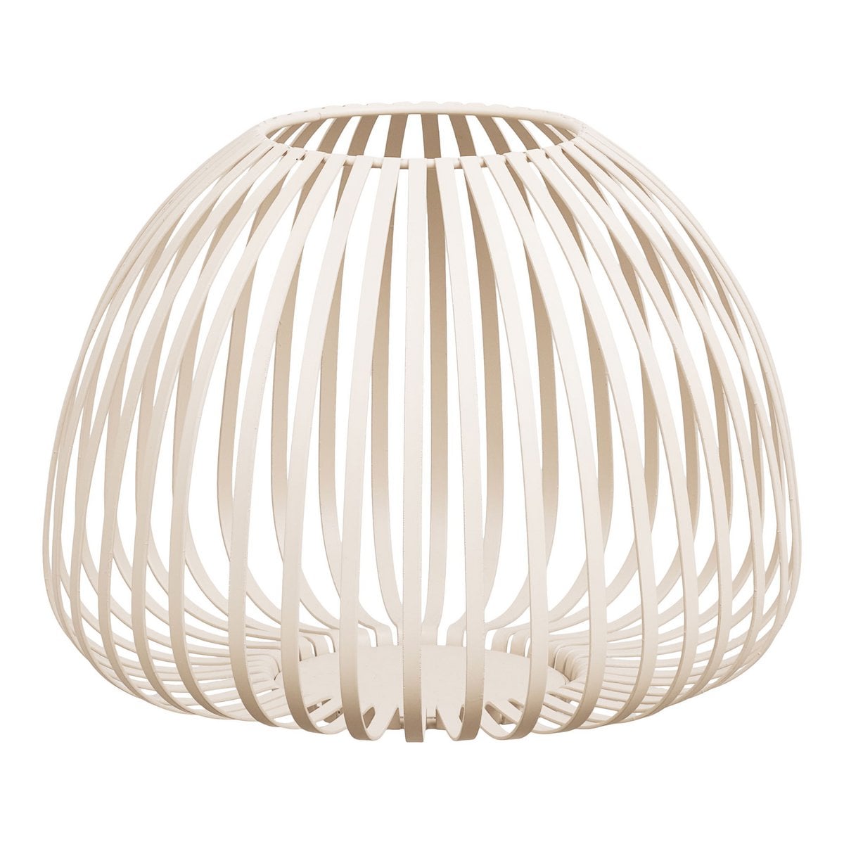 Lanterne Stoense en métal beige avec design scandinave