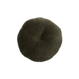 Coussin Velours Jacky dark forest dia 50