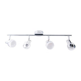 4 mur et rail de plafond LED "Chromey"