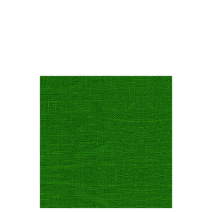 Serviettes en papier J-Line toucher textile à motif - vert - grandes - lot de 12
