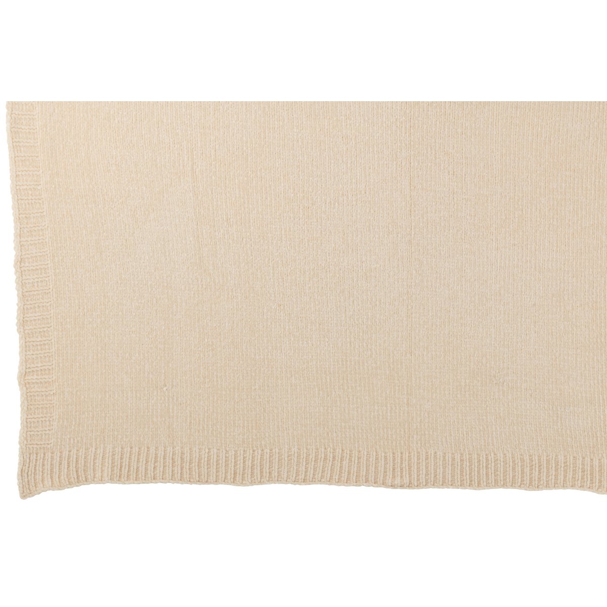 Détail de la texture douce de la couverture J-Line en polyester