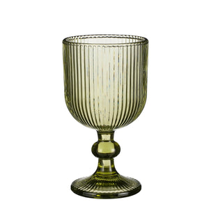 Service de verres à vin Merlot Vert clair