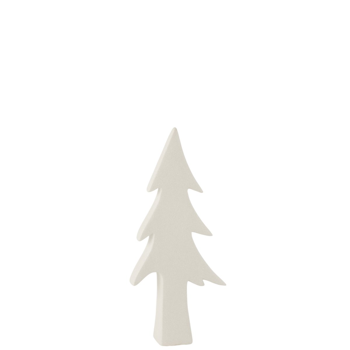 Sapin de Noël J-Line en céramique blanche, élégant et moderne