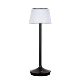LED "Emmi" pour l'extérieur et à l'intérieur, lampe de table en métal et en plastique, avec des LED fermement construites, lampe à table à LED pour le balcon, la terrasse, le jardin, le salon, le jardin d'hiver, environ.
