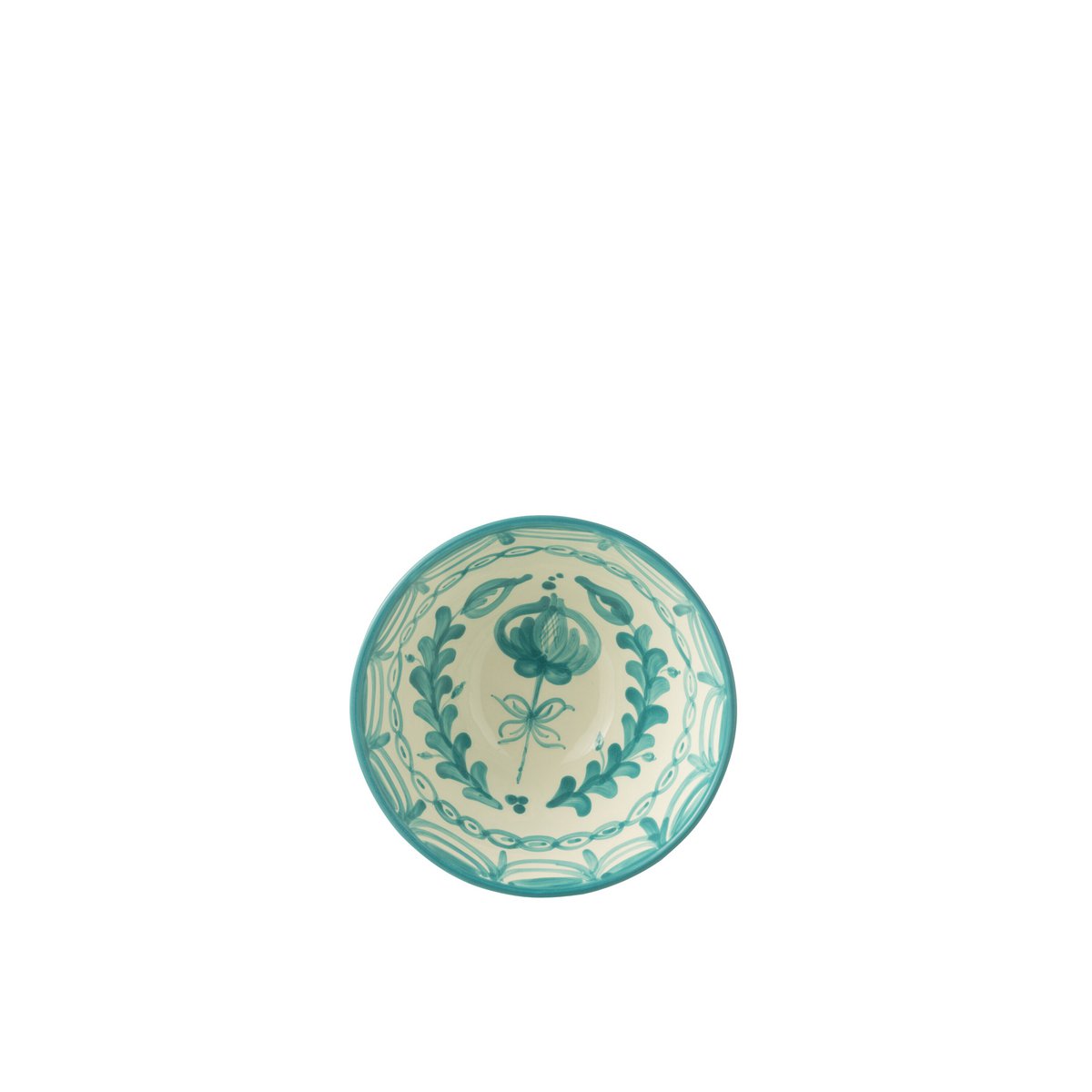 Vue du bol Grenada en céramique, mettant en valeur ses couleurs éclatantes et son design bohème