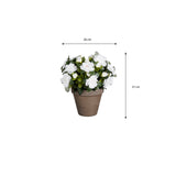 Plante artificielle Azalée Blanche