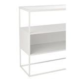 Console J-Line Square avec objets de décoration