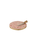 Ambiance apéritif avec la planche à fromage J-line en bois rose