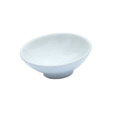 Pot de rasage bol en porcelaine blanc/incliné/ø 10 cm