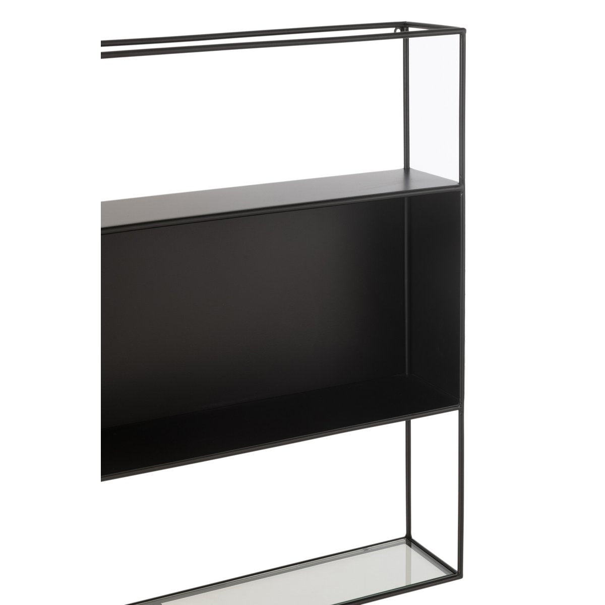 Vue rapprochée des matériaux du Rack Vu J-Line
