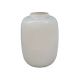 Vase ivoire Artic en verre