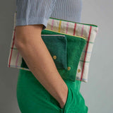 Pochette Iona Gazon L 19 x 28 x 1