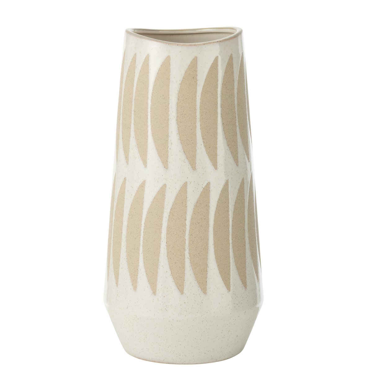 Vase Kai J-Line en céramique, style contemporain
