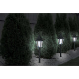 3 Set LED Erdspie solaire / lumière murale 2-en-1