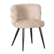 Chaise Cloud crème - vue latérale avec rembourrage moelleux