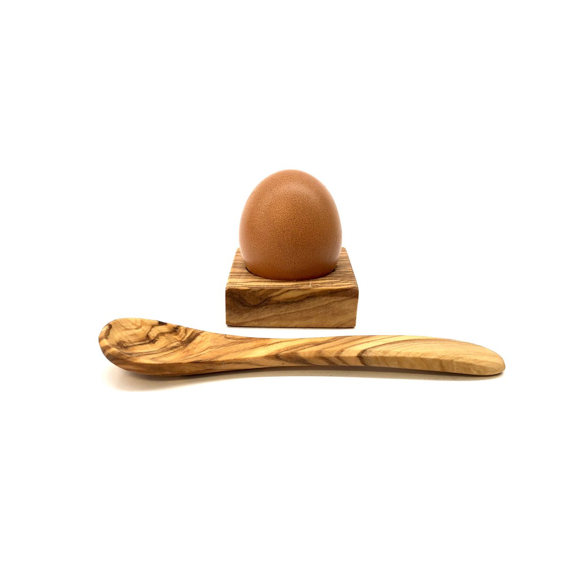 Porte-oeuf Troué avec œuf - présentation