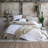 Chemin de lit Stonewashed Zeff Prusse 90 x 240