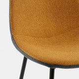 Chaise de salle à manger Tallos Ocre