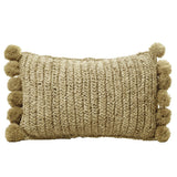 Coussin avec rembourrage | Coussin décoratif | Canapé Oreiller SANUR en Raphia