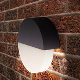Lampe murale LED "Sobrio", en métal et en plastique en anthracite, avec LED intégré