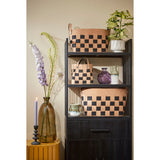 Ensemble de paniers de rangement Noir