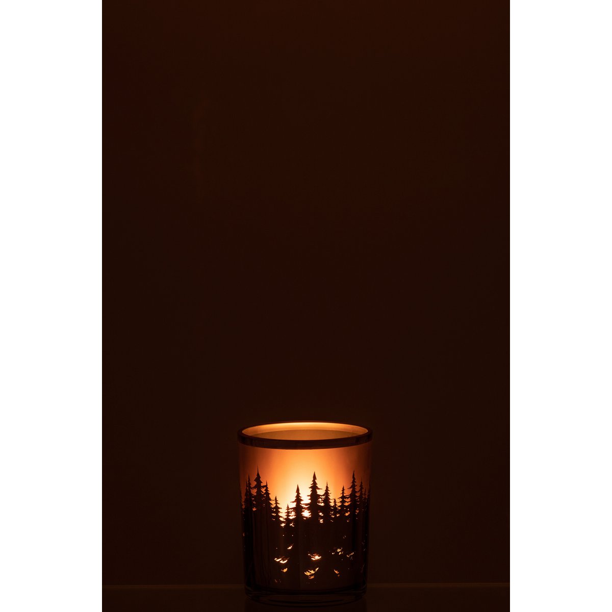 Photophore J-Line Trees, ambiance lumineuse avec flamme
