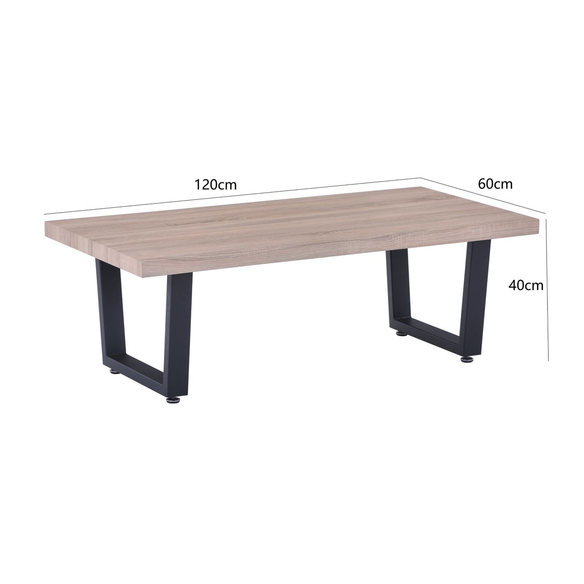 Table basse scandinave avec décoration intérieure moderne
