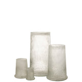 Lanterne J-Line Sucre - verre - blanc - extra large