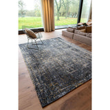 Tapis Eco - Broadway Glitter - Tapis noir et or